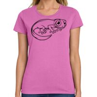 Ladies Heavy Cotton 100% Cotton T Shirt Thumbnail