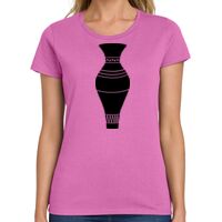 Ladies Heavy Cotton 100% Cotton T Shirt Thumbnail
