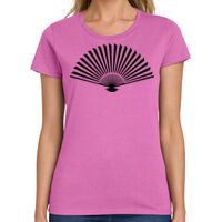 Ladies Heavy Cotton 100% Cotton T Shirt Thumbnail