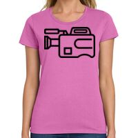 Ladies Heavy Cotton 100% Cotton T Shirt Thumbnail