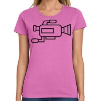 Ladies Heavy Cotton 100% Cotton T Shirt Thumbnail