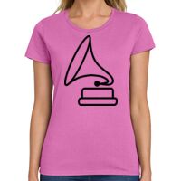 Ladies Heavy Cotton 100% Cotton T Shirt Thumbnail