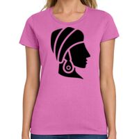 Ladies Heavy Cotton 100% Cotton T Shirt Thumbnail