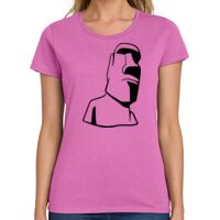 Ladies Heavy Cotton 100% Cotton T Shirt Thumbnail