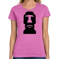 Ladies Heavy Cotton 100% Cotton T Shirt Thumbnail