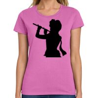 Ladies Heavy Cotton 100% Cotton T Shirt Thumbnail