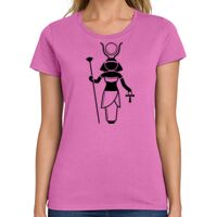 Ladies Heavy Cotton 100% Cotton T Shirt Thumbnail