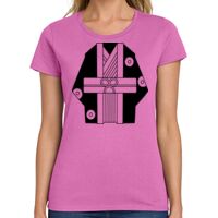 Ladies Heavy Cotton 100% Cotton T Shirt Thumbnail