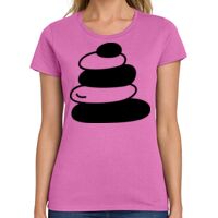 Ladies Heavy Cotton 100% Cotton T Shirt Thumbnail