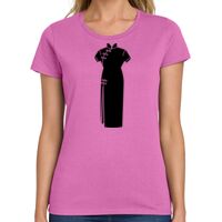 Ladies Heavy Cotton 100% Cotton T Shirt Thumbnail