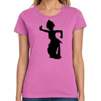 Ladies Heavy Cotton 100% Cotton T Shirt Thumbnail