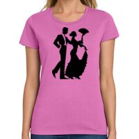 Ladies Heavy Cotton 100% Cotton T Shirt Thumbnail