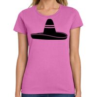 Ladies Heavy Cotton 100% Cotton T Shirt Thumbnail