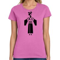 Ladies Heavy Cotton 100% Cotton T Shirt Thumbnail