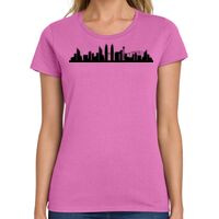 Ladies Heavy Cotton 100% Cotton T Shirt Thumbnail