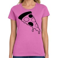 Ladies Heavy Cotton 100% Cotton T Shirt Thumbnail