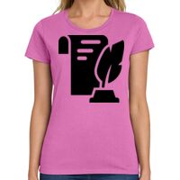 Ladies Heavy Cotton 100% Cotton T Shirt Thumbnail
