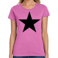 Ladies Heavy Cotton 100% Cotton T Shirt Thumbnail