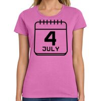 Ladies Heavy Cotton 100% Cotton T Shirt Thumbnail