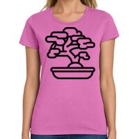 Ladies Heavy Cotton 100% Cotton T Shirt Thumbnail