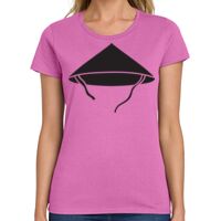 Ladies Heavy Cotton 100% Cotton T Shirt Thumbnail