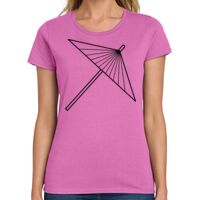 Ladies Heavy Cotton 100% Cotton T Shirt Thumbnail
