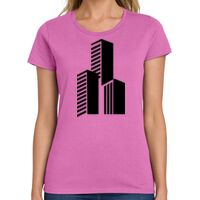 Ladies Heavy Cotton 100% Cotton T Shirt Thumbnail