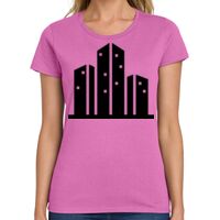 Ladies Heavy Cotton 100% Cotton T Shirt Thumbnail