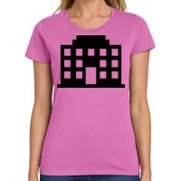 Ladies Heavy Cotton 100% Cotton T Shirt Thumbnail