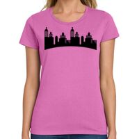 Ladies Heavy Cotton 100% Cotton T Shirt Thumbnail