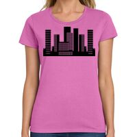 Ladies Heavy Cotton 100% Cotton T Shirt Thumbnail