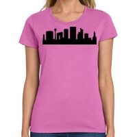Ladies Heavy Cotton 100% Cotton T Shirt Thumbnail