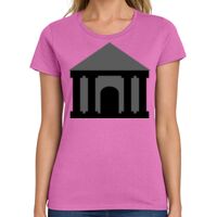 Ladies Heavy Cotton 100% Cotton T Shirt Thumbnail