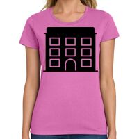 Ladies Heavy Cotton 100% Cotton T Shirt Thumbnail