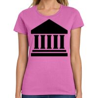 Ladies Heavy Cotton 100% Cotton T Shirt Thumbnail