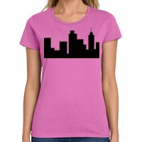 Ladies Heavy Cotton 100% Cotton T Shirt Thumbnail
