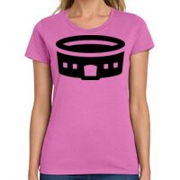 Ladies Heavy Cotton 100% Cotton T Shirt Thumbnail