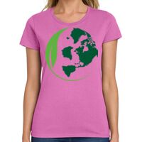 Ladies Heavy Cotton 100% Cotton T Shirt Thumbnail