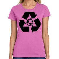 Ladies Heavy Cotton 100% Cotton T Shirt Thumbnail