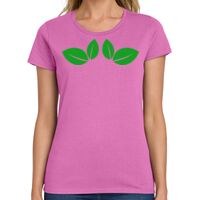 Ladies Heavy Cotton 100% Cotton T Shirt Thumbnail