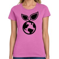 Ladies Heavy Cotton 100% Cotton T Shirt Thumbnail