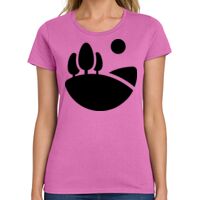 Ladies Heavy Cotton 100% Cotton T Shirt Thumbnail