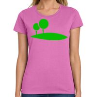 Ladies Heavy Cotton 100% Cotton T Shirt Thumbnail