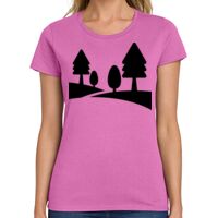 Ladies Heavy Cotton 100% Cotton T Shirt Thumbnail