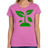 Ladies Heavy Cotton 100% Cotton T Shirt Thumbnail