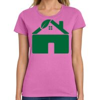 Ladies Heavy Cotton 100% Cotton T Shirt Thumbnail
