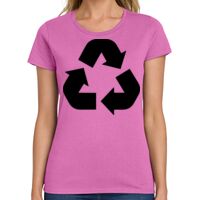 Ladies Heavy Cotton 100% Cotton T Shirt Thumbnail