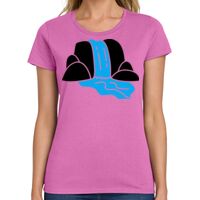 Ladies Heavy Cotton 100% Cotton T Shirt Thumbnail