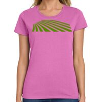 Ladies Heavy Cotton 100% Cotton T Shirt Thumbnail