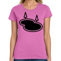 Ladies Heavy Cotton 100% Cotton T Shirt Thumbnail